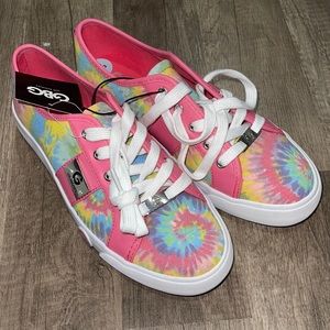 GBG Tie Dye Tennis Sneakers